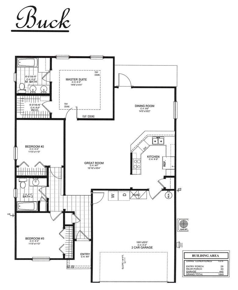 Buck Floorplan