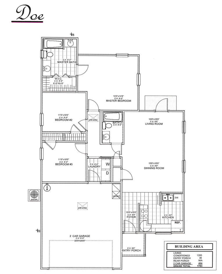 Doe Floorplan